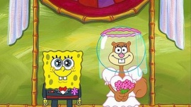 Sandy und SpongeBob heiraten